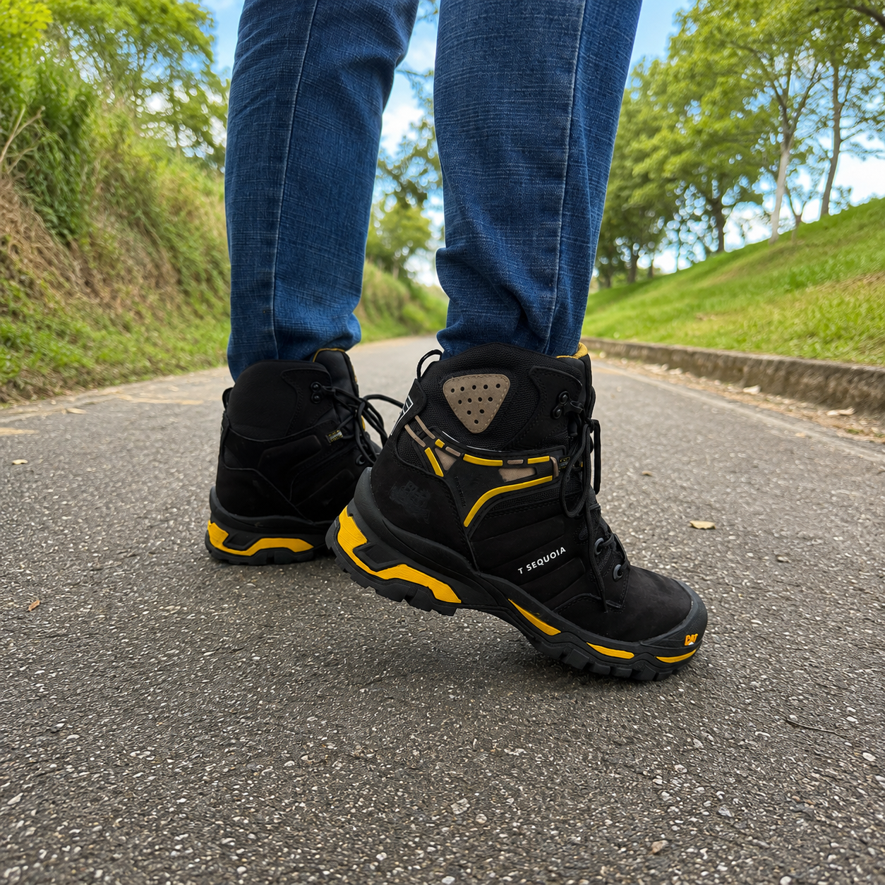 BOTAS CAT 1372 SEQUOIA NEGRA CP