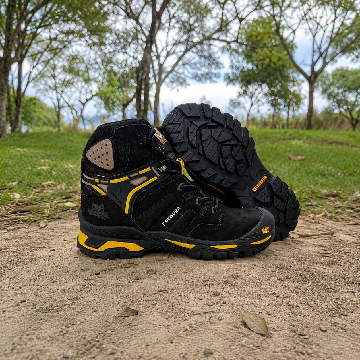 BOTAS CAT 1372 SEQUOIA NEGRA CP